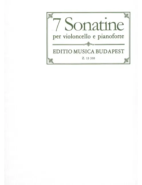 7 Sonatinen   (Haydn, Mozart, Beethoven, Schubert)